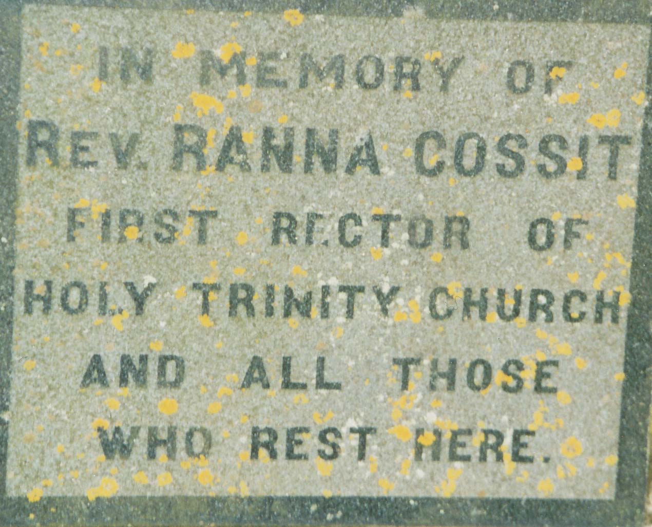 Ranna Cossitt Cemetery